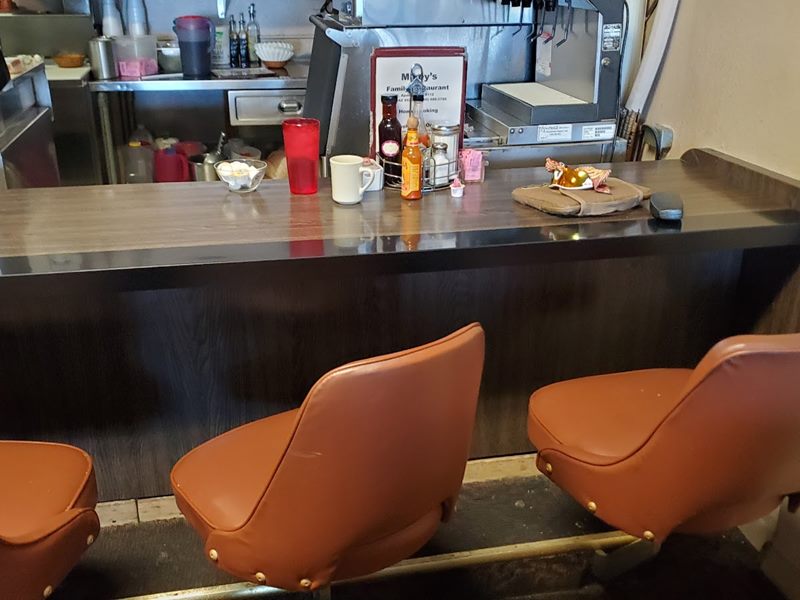 Mikey's Family Restaurant interior